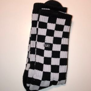 Vans hi checkerboard socks